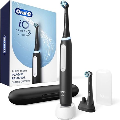 Oral-B iO Series 3 Deep Clean 可充电电动牙刷 黑色