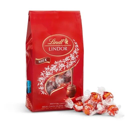 Lindt LINDOR 牛奶巧克力松露 31.7oz