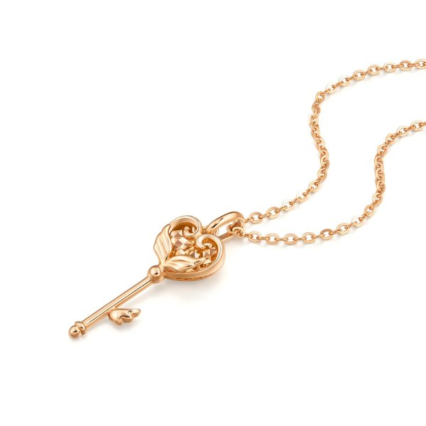 Minty Collection 18K Gold (Red) Pendant