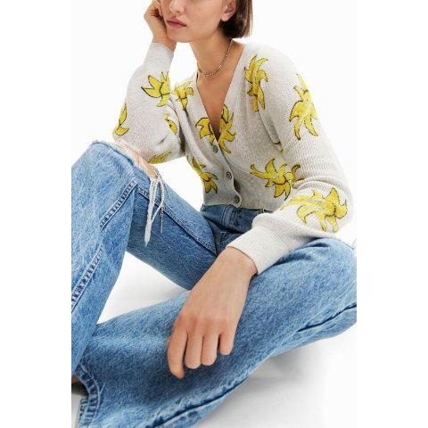 Desigual Desigual Maria Escote oversize jacquard pullover 239.00