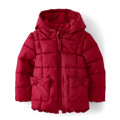 Gymboree女童保暖棉服外套