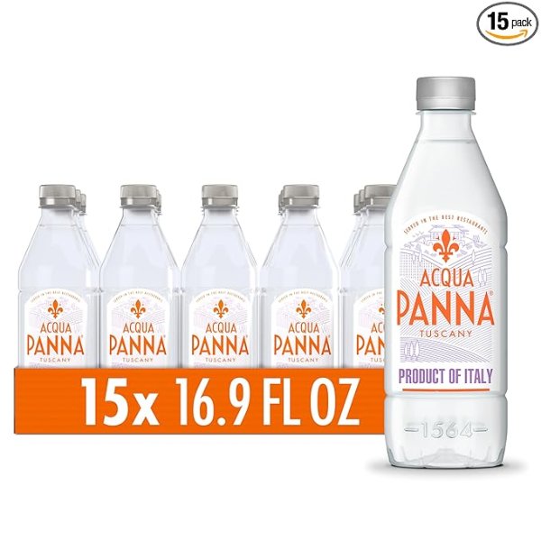 Acqua Panna 意大利天然矿泉水 16.9Oz 15瓶