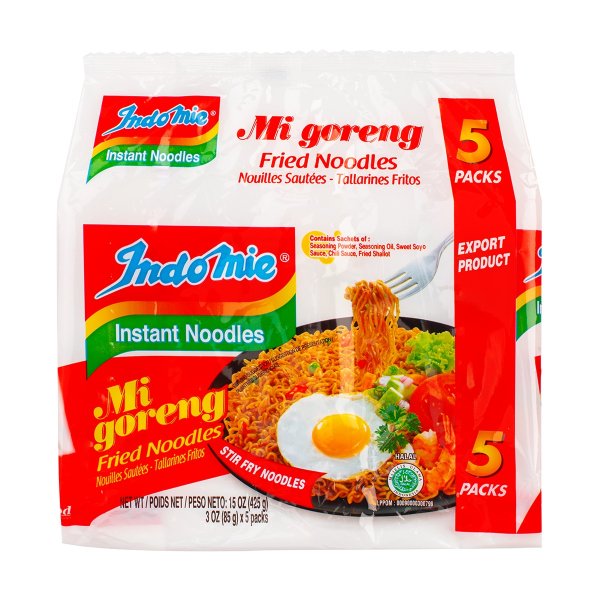 营多捞面  Indomie 85g*5包/份