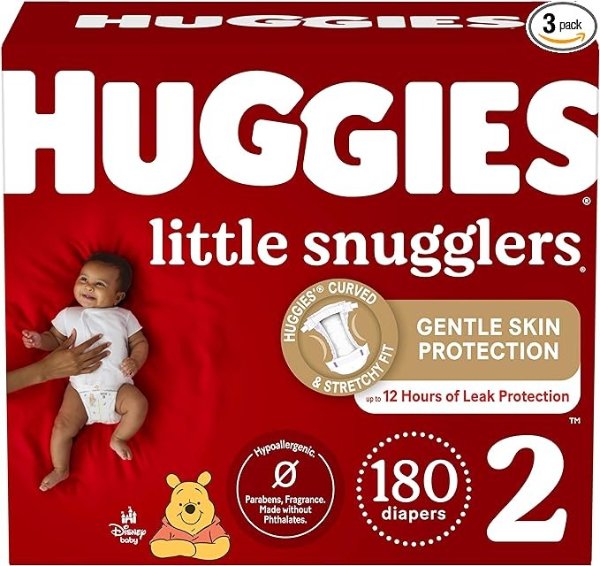 Little Snugglers 宝宝2号尿不湿 128片