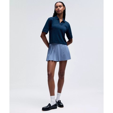 lululemon高腰短裙