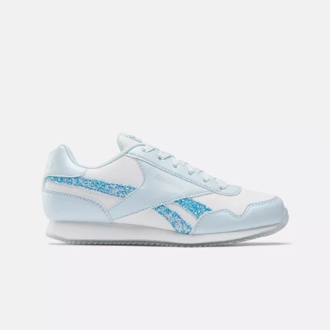 Reebok小清新的蓝色，只有大童6码了royal cl jog 3.0 大童鞋