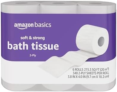 Amazon Basics 双层柔软卫生纸 6卷