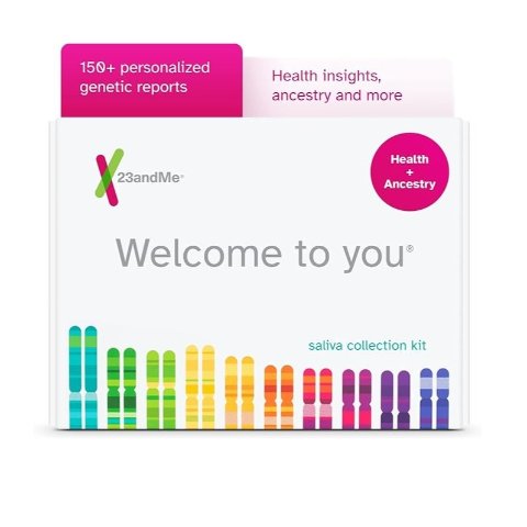 史低价：23andMe 个人健康+祖源分析 DNA检测套装