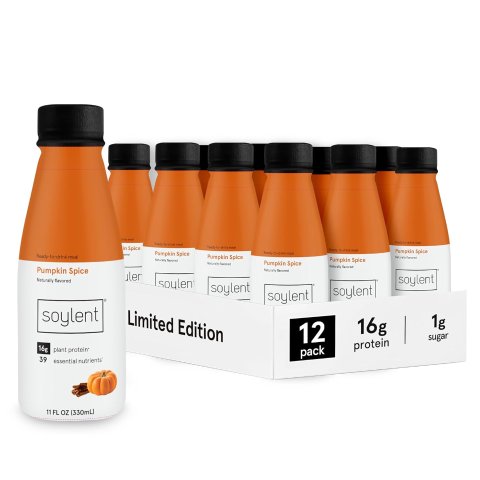 Soylent 南瓜口味代餐奶昔11oz 12瓶