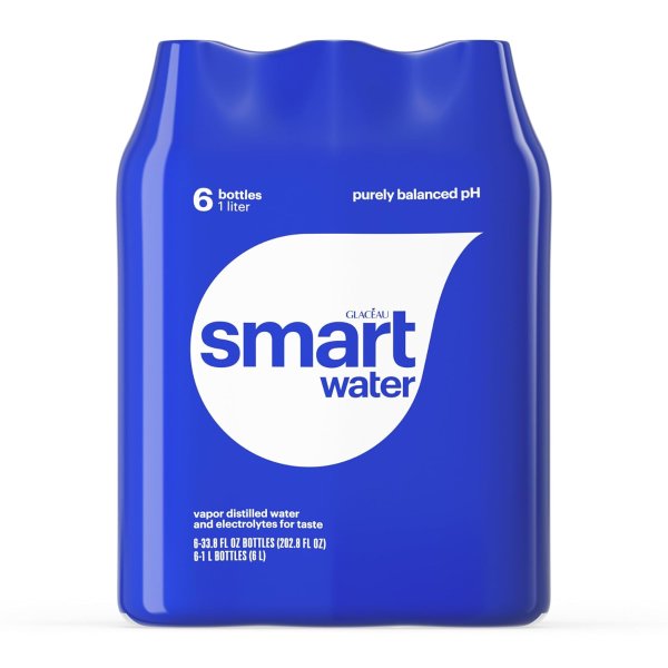 Smartwater 纯净蒸馏水 33.8oz 6瓶