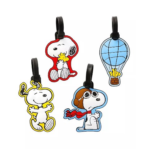 Disney史努比行李挂牌4件套