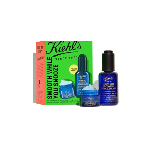 Kiehl s价值$106，相当于5.3折夜间修复套装