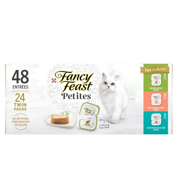 Fancy Feast 多口味猫湿粮 双享包 24盒