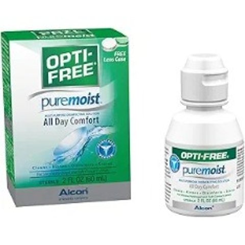 Opti-Free 多功能隐形眼镜护理液 2 Fl Oz 1瓶 附镜盒