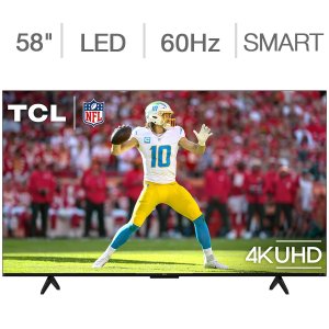 黑五价：TCL 58吋 S571 4K UHD 智能电视