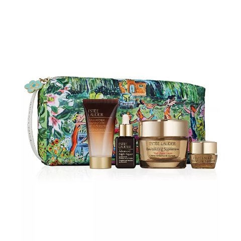 Estee Lauder价值$242=4.4折！再送5件中样智妍4件套