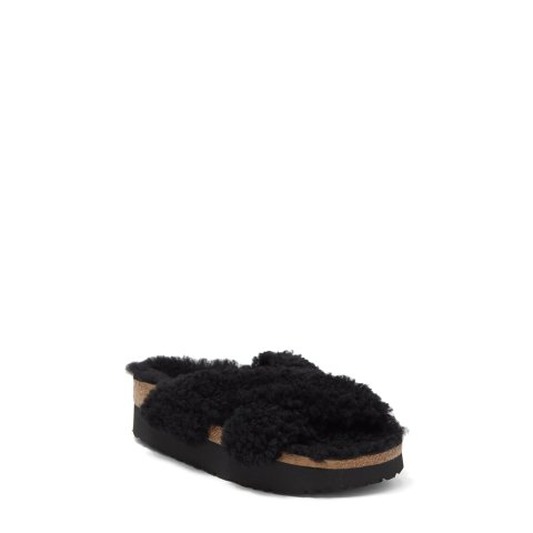 BirkenstockDaytona Slide 毛绒凉鞋
