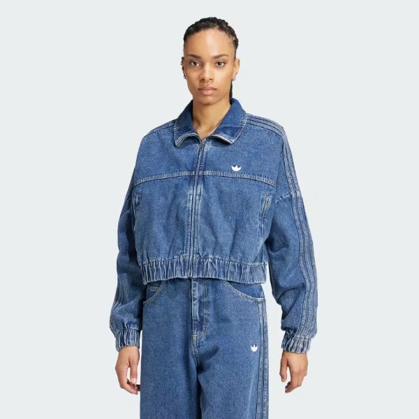 Premium Essentials Denim Track Top