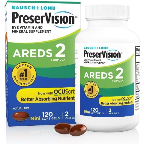 PreserVision AREDS 2 博士伦护眼维生素 120粒