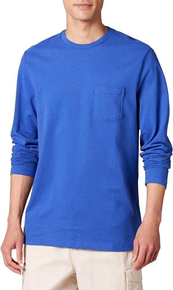 Amazon Essentials Men's Regular-Fit Long-Sleeve T-Shirt