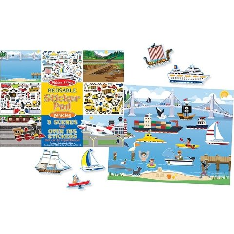 Melissa & Doug - Reusable Sticker Pad - Adventure : Toy