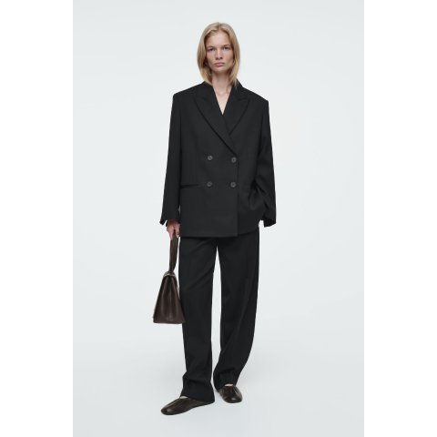 COS COS WIDE-LEG TAILORED PANTS - LIGHT LILAC - Trousers COS COS WIDE-LEG TAILORED PANTS - LIGHT LILAC - Trousers