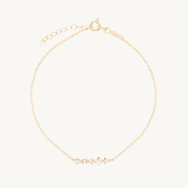 Snow Queen Bracelet, Yellow Gold