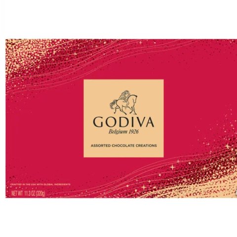 黑五价：Godiva 什锦巧克力 4盒装 108颗