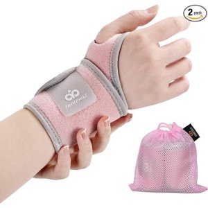 INDEEMAX 2 Pack Copper Wrist Brace Support