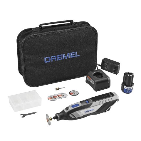 Dremel 8250-5 12V 锂离子可调速无绳旋转工具包