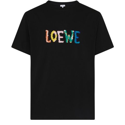 MATCHESFASHION Loewe Logo-print cotton-blend jersey T-shirt