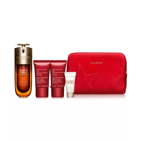 Clarins价值$236 相当于5.3折！双萃精华套装