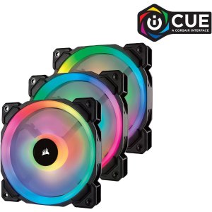 Corsair LL120 RGB 三颗装 120mm PWM 风扇