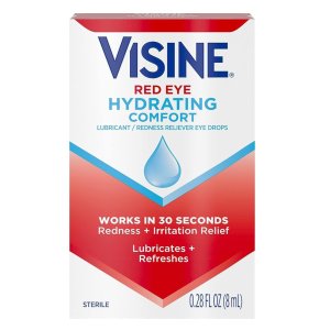 Visine 舒缓发炎红眼眼药水 0.28 fl. oz