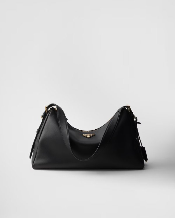 Aimee large leather shoulder bag