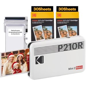 KodakMini 2 Retro 照片打印机 + 2.1x3.4