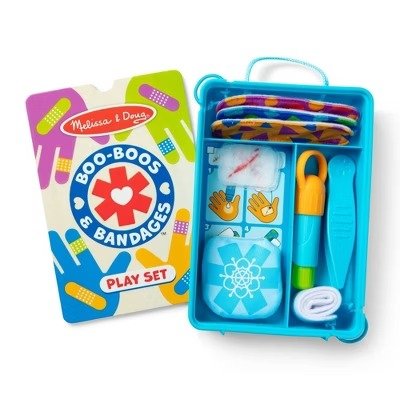 Melissa & Doug Boo-Boos & Bandages Reusable Play Set