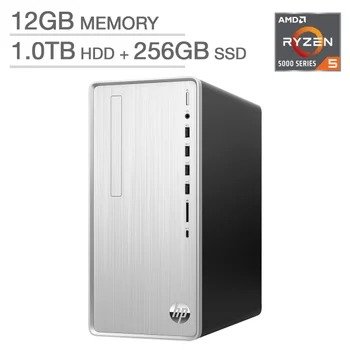 AMD 台式机 (R5 5600G 12GB 1TB+256GB）