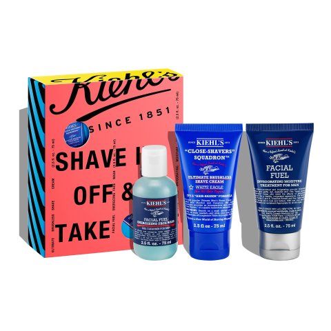 Kiehl s价值$62男士剃须套装