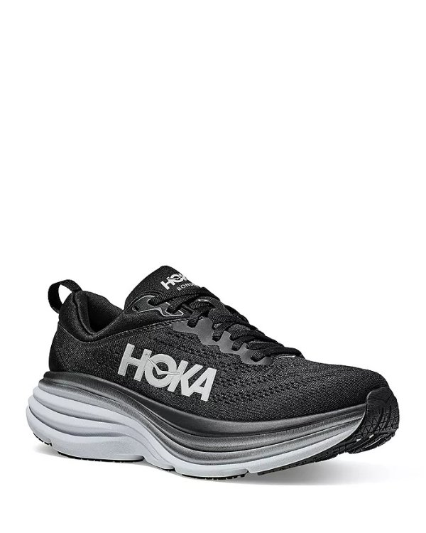 HOKAWomen's Bondi 8 Lace Up Sneakers