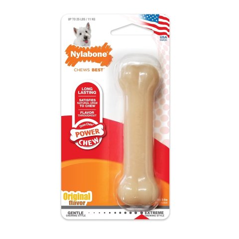 Nylabone Power Chew 狗狗咀嚼玩具 经典骨头造型