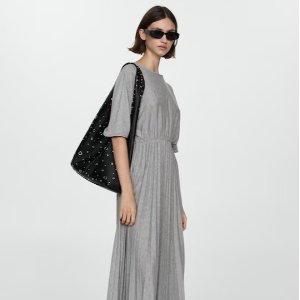 Mango 初秋美衣上新👗长款连衣裙$69