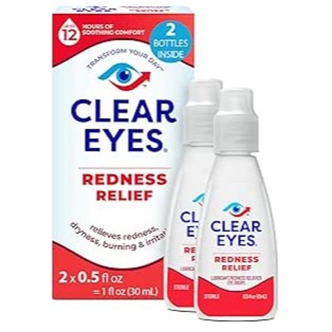 白菜价：Clear Eyes 去红眼药水 15ml x 2瓶