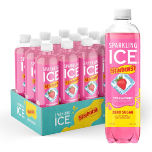 Sparkling Ice 零糖气泡水 草莓味 17oz 12瓶