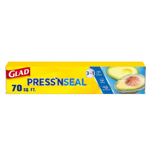 Glad Press'N Seal 塑料食品保鲜膜 70平方英尺卷