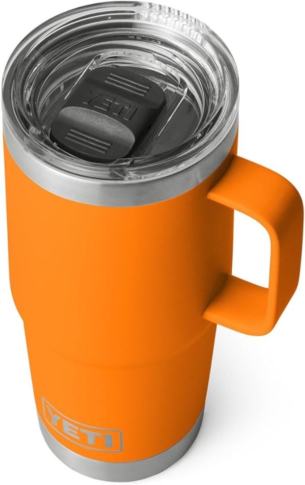 Rambler 20 oz Travel Mug, Stainless Steel, Vacuum Insulated with Stronghold Lid