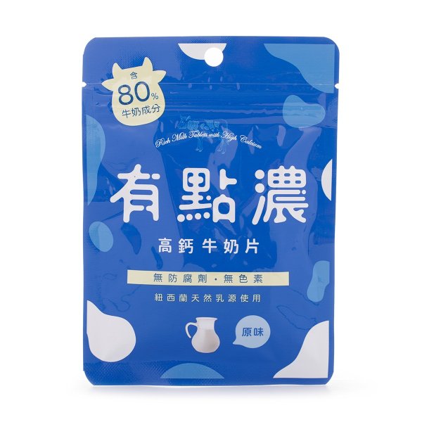 有点浓 高钙牛奶片 原味 20 克