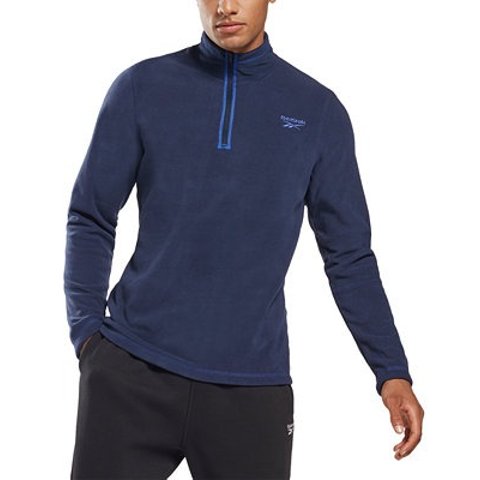 Reebok男士半拉链上衣