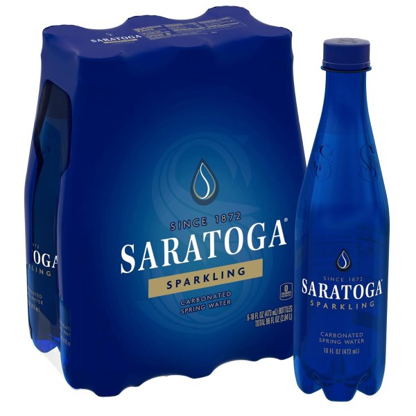 Saratoga 气泡水 16Oz 6瓶