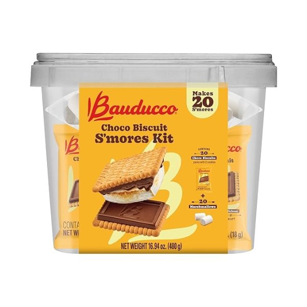 Bauducco 棉花糖巧克力夹心饼干 20包